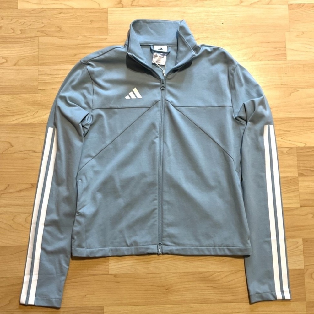 adidas Tiro Jacket Women's M 3 Stripes JG4106 Full Zip Gym